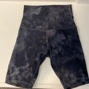 Lululemon Align high rise biker short size 0